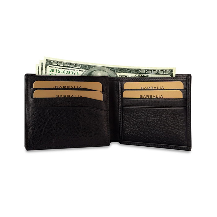 Zoozie Bags Cartera Kevin Negro Piel Auténtica Hombre